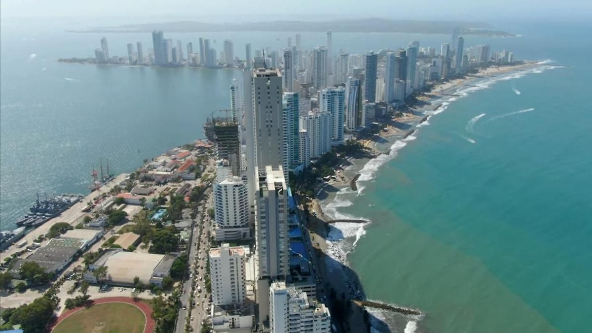 Apartamento Vive Al Estilo Cartagenero Frente Al Mar Y Al