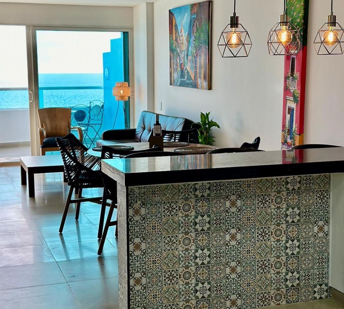 Apartamento Vive Al Estilo Cartagenero Frente Al Mar Y Al Cartagena