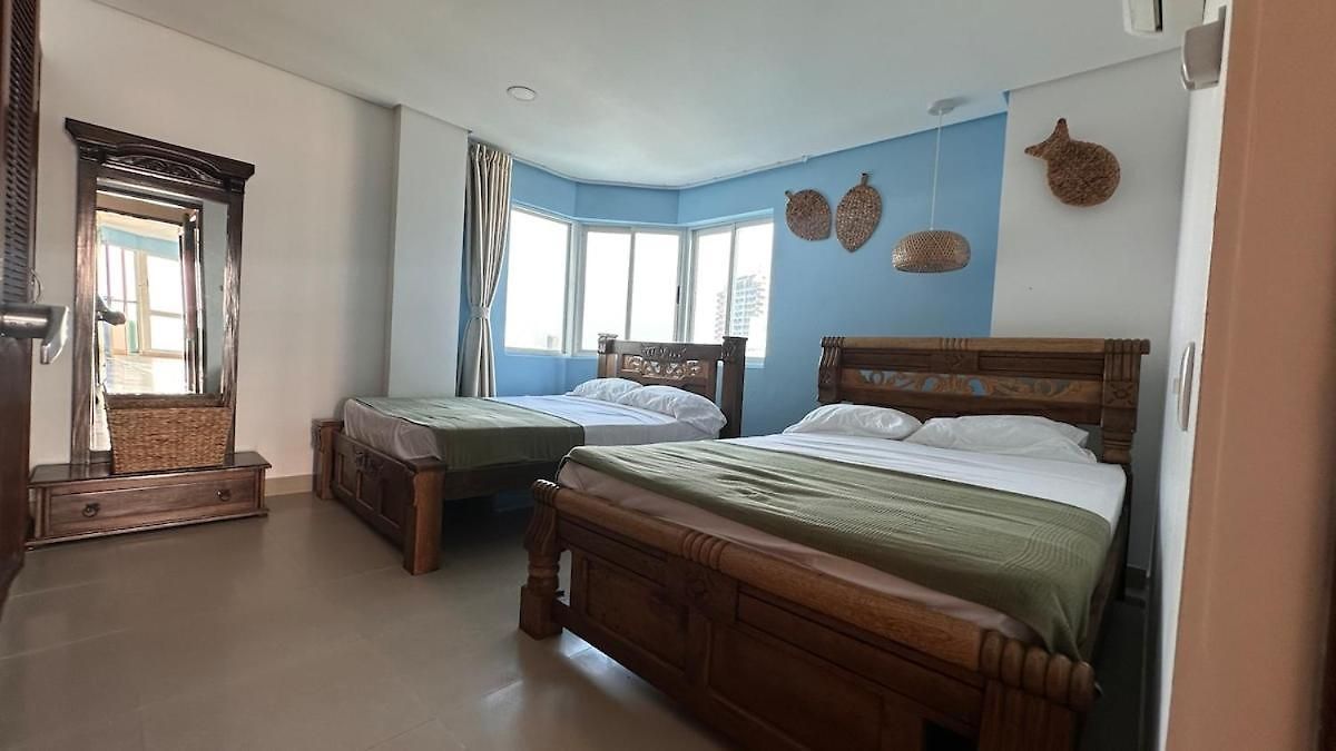 Vive Al Estilo Cartagenero Frente Al Mar Y Al Apartamento *