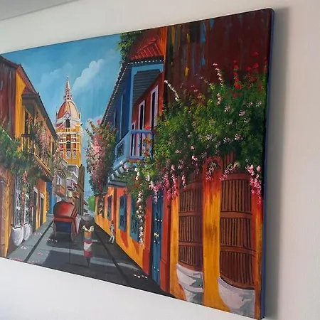 Apartamento Vive Al Estilo Cartagenero Frente Al Mar Y Al Cartagena