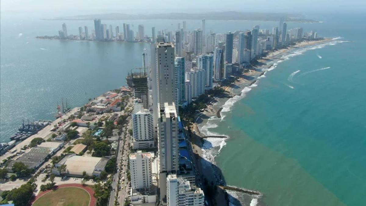 Apartamento Vive Al Estilo Cartagenero Frente Al Mar Y Al