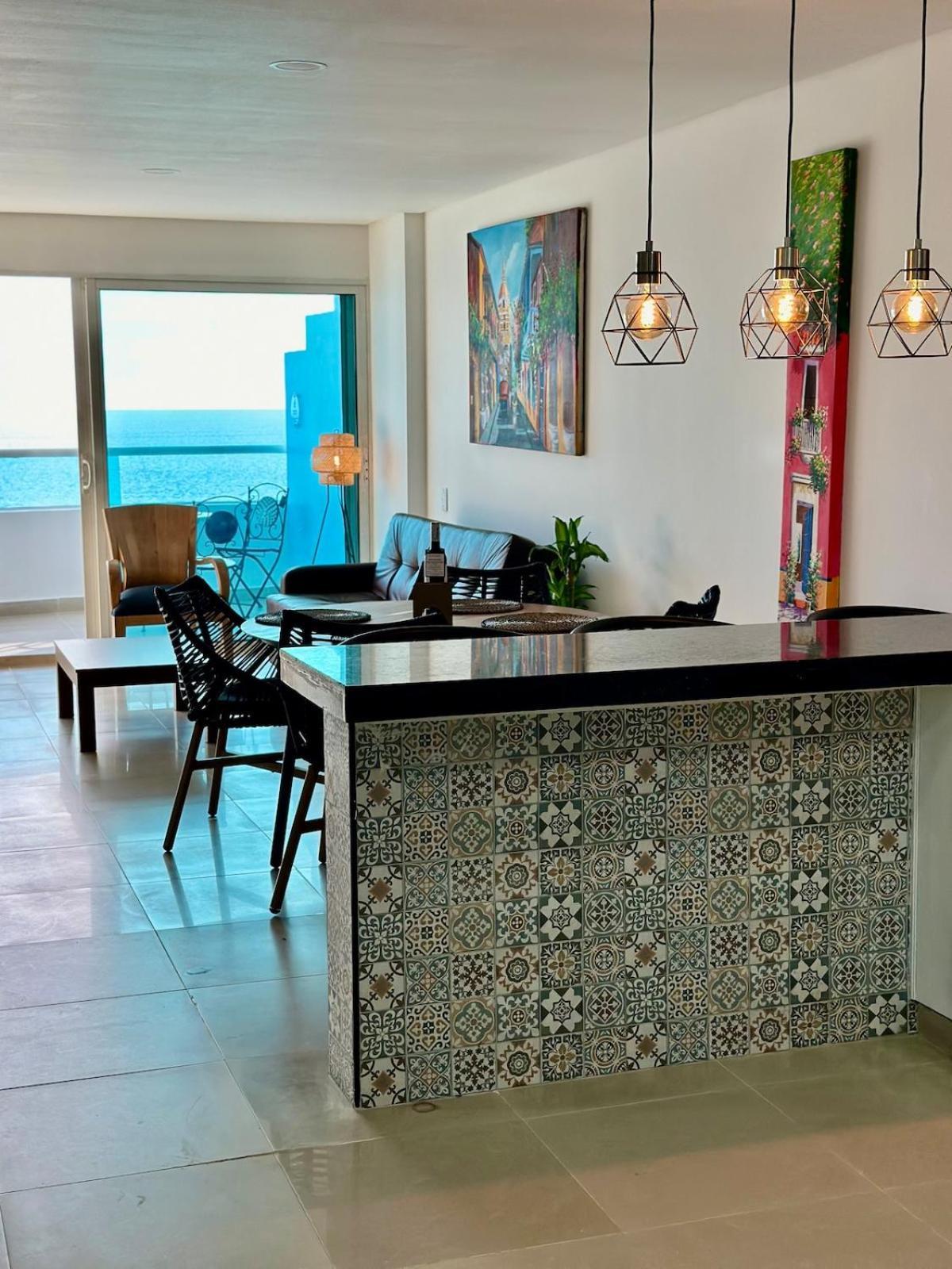 Apartamento Vive Al Estilo Cartagenero Frente Al Mar Y Al Cartagena