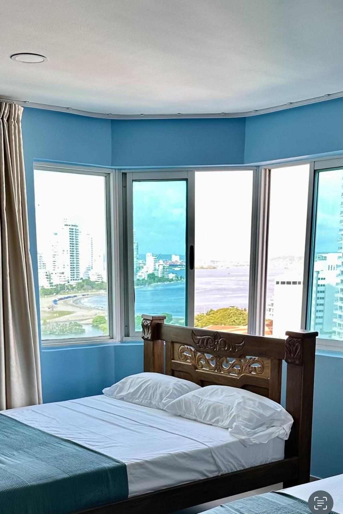 Apartamento Vive Al Estilo Cartagenero Frente Al Mar Y Al *