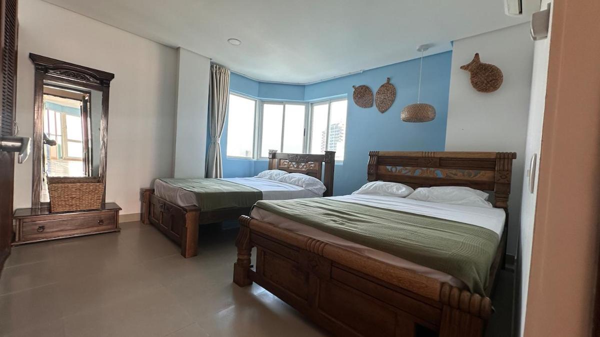Vive Al Estilo Cartagenero Frente Al Mar Y Al Apartamento *
